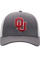 Top of the World Oklahoma Sooners BB Meshback Adjustable Hat - Crimson