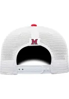 Top of the World Miami RedHawks BB Meshback Adjustable Hat - Red