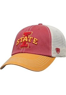 Top of the World Iowa State Cyclones Offroad Meshback Adjustable Hat - Red