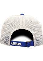 Top of the World Kansas Jayhawks HIDIST Adjustable Hat - Blue