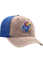 Top of the World Kansas Jayhawks Kimmer Adjustable Hat - Grey