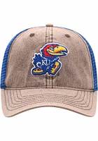 Top of the World Kansas Jayhawks Kimmer Adjustable Hat - Grey