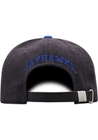 Top of the World Kansas Jayhawks Natural 2 Adjustable Hat - Grey