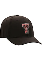 Top of the World Texas Tech Red Raiders Mens Black Razor Flex Hat