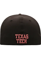 Top of the World Texas Tech Red Raiders Mens Black Razor Flex Hat