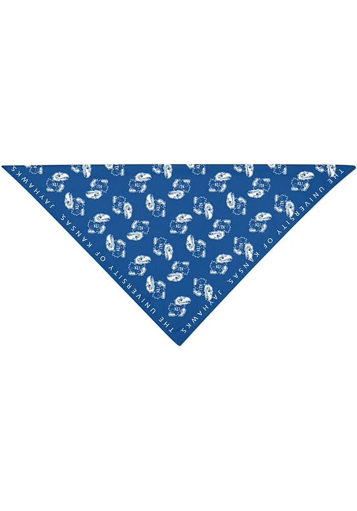 Kansas Jayhawks Repeat Logo Mens Bandana