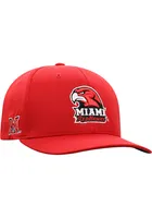 Top of the World Miami RedHawks Mens Red Reflex Flex Hat