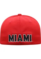 Top of the World Miami RedHawks Mens Red Reflex Design Flex Hat