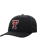 Top of the World Texas Tech Red Raiders Mens Black Reflex Design Flex Hat