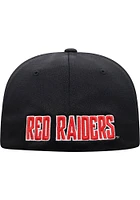 Top of the World Texas Tech Red Raiders Mens Black Reflex Design Flex Hat