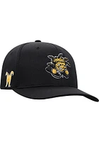 Top of the World Wichita State Shockers Mens Black Reflex Flex Hat