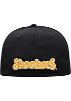 Top of the World Wichita State Shockers Mens Black Reflex Flex Hat