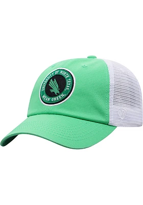 Top of the World North Texas Mean Green Jack Meshback Adjustable Hat - Green