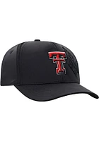 Top of the World Texas Tech Red Raiders Mens Black Onyx Emerge Flex Hat