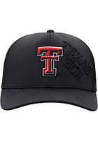 Top of the World Texas Tech Red Raiders Mens Black Onyx Emerge Flex Hat