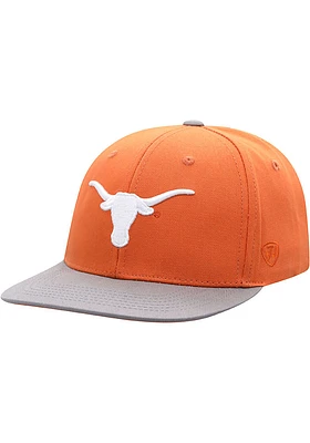 Top of the World Texas Longhorns Burnt Orange Maverick Youth Snapback Hat