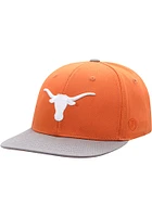 Top of the World Texas Longhorns Burnt Orange Maverick Youth Snapback Hat