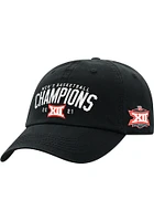Top of the World Texas Longhorns 2021 Conference Tournament Champs Adjustable Hat - Black