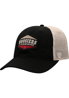 Top of the World Indiana Hoosiers Jimmy Adjustable Hat - Black