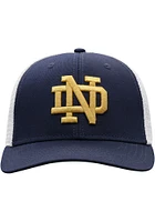 Top of the World Notre Dame Fighting Irish BB Meshback Adjustable Hat - Navy Blue