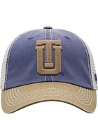 Top of the World Tulsa Golden Hurricane Offroad Meshback Adjustable Hat - Blue