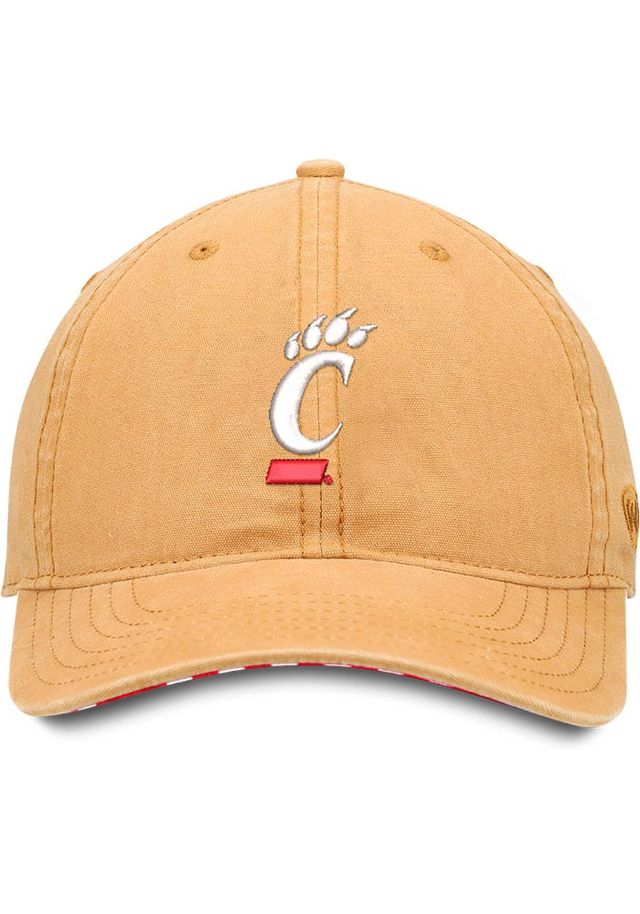 Top of the World Cincinnati Bearcats Bragh Design Adjustable Hat - Brown