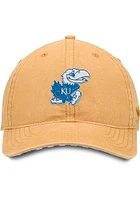 Top of the World Kansas Jayhawks Bragh Adjustable Hat - Brown