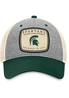 Top of the World Michigan State Spartans Chev Meshback Adjustable Hat - Grey