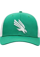 Top of the World North Texas Mean Green BB Meshback Adjustable Hat - Green