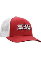 Top of the World Saint Josephs Hawks BB Meshback Adjustable Hat - Red