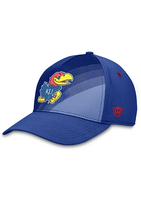Top of the World Kansas Jayhawks Mens Blue 184Z Design Flex Hat