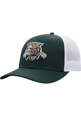 Top of the World Ohio Bobcats BB Meshback Adjustable Hat - Green