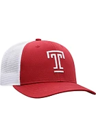 Top of the World Temple Owls BB Meshback Adjustable Hat - Maroon