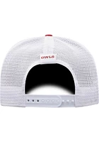 Top of the World Temple Owls BB Meshback Adjustable Hat - Maroon
