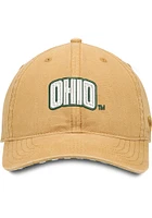 Top of the World Ohio Bobcats Bragh Adjustable Hat - Tan