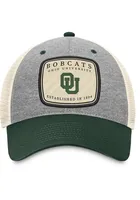 Top of the World Ohio Bobcats Chev Meshback Adjustable Hat - Grey