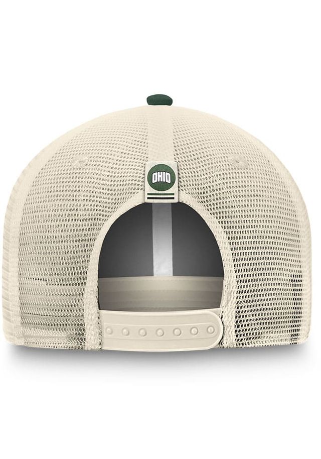 Top of the World Ohio Bobcats Chev Meshback Adjustable Hat - Grey