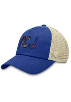 Top of the World Kansas Jayhawks Blue Mysti Meshback Womens Adjustable Hat
