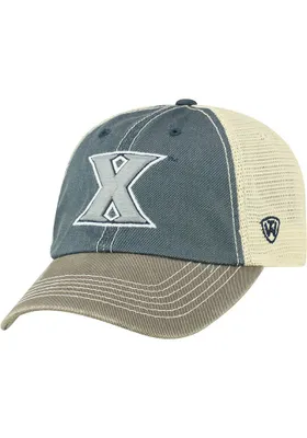 Top of the World Xavier Musketeers Offroad Meshback Adjustable Hat - Navy Blue