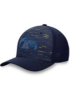 Top of the World Kent State Golden Flashes Mens Navy Blue Verdure Classic Flex Hat