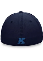 Top of the World Kent State Golden Flashes Mens Navy Blue Verdure Classic Flex Hat