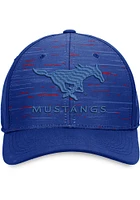 Top of the World SMU Mustangs Mens Blue Verdure Classic Design Flex Hat