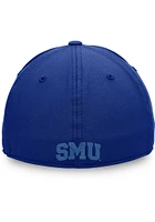 Top of the World SMU Mustangs Mens Blue Verdure Classic Design Flex Hat