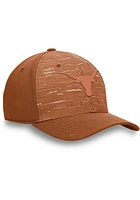 Top of the World Texas Longhorns Mens Burnt Orange Verdure Design 2 Style Flex Hat