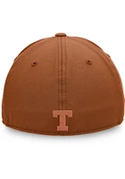 Top of the World Texas Longhorns Mens Burnt Orange Verdure Design 2 Style Flex Hat