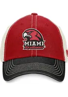 Top of the World Miami RedHawks Red Offroad Meshback Youth Adjustable Hat