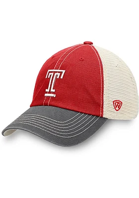 Top of the World Temple Owls Maroon Offroad Meshback Youth Adjustable Hat