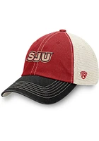 Top of the World Saint Josephs Hawks Red Offroad Meshback Youth Adjustable Hat