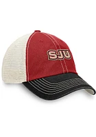 Top of the World Saint Josephs Hawks Red Offroad Meshback Youth Adjustable Hat