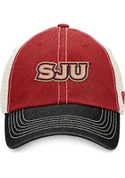 Top of the World Saint Josephs Hawks Red Offroad Meshback Youth Adjustable Hat